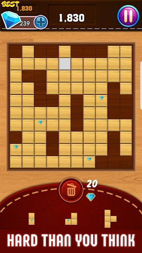 Block Puzzle : Classic Wood Ảnh chụp màn hình 0