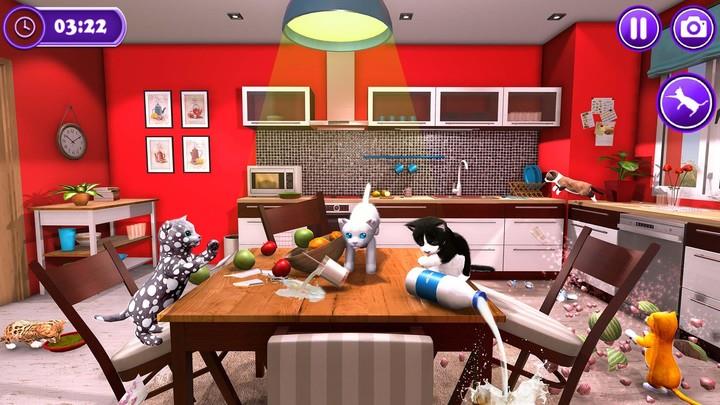 Pet Cat Simulator Cat Games 스크린샷 1