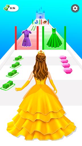 Princess Race: Wedding Games Captura de pantalla 2