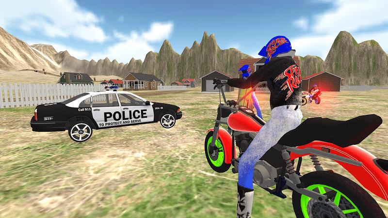 Real Moto Bike Racing Game Schermafbeelding 1