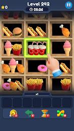 Food Match 3D: Tile Puzzle Ekran Görüntüsü 3