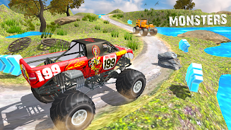 Monster Truck Games Simulator स्क्रीनशॉट 2