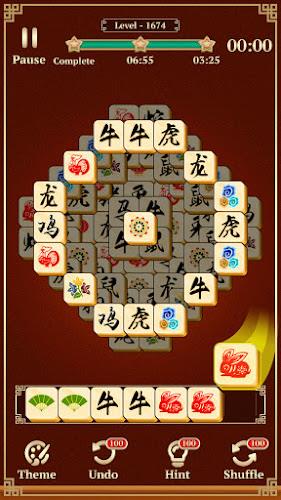 Mahjong Classic: 3 Tiles Tangkapan skrin 3