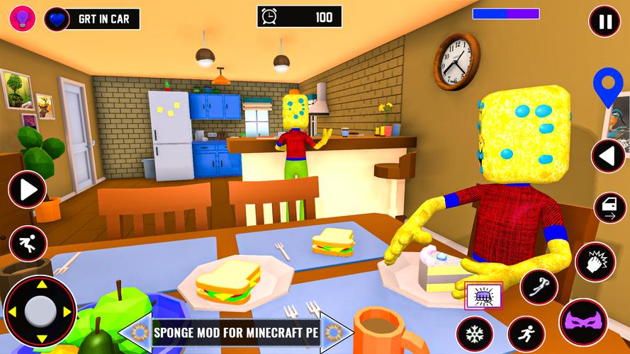 Sponge Boy Adventure Hero Game應用截圖第0張