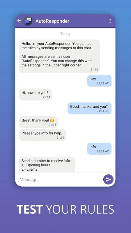 AutoResponder for VB Capture d'écran 3