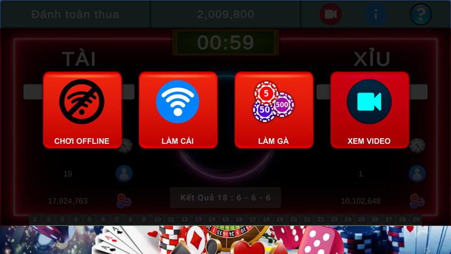Tài Xỉu Offline应用截图第3张