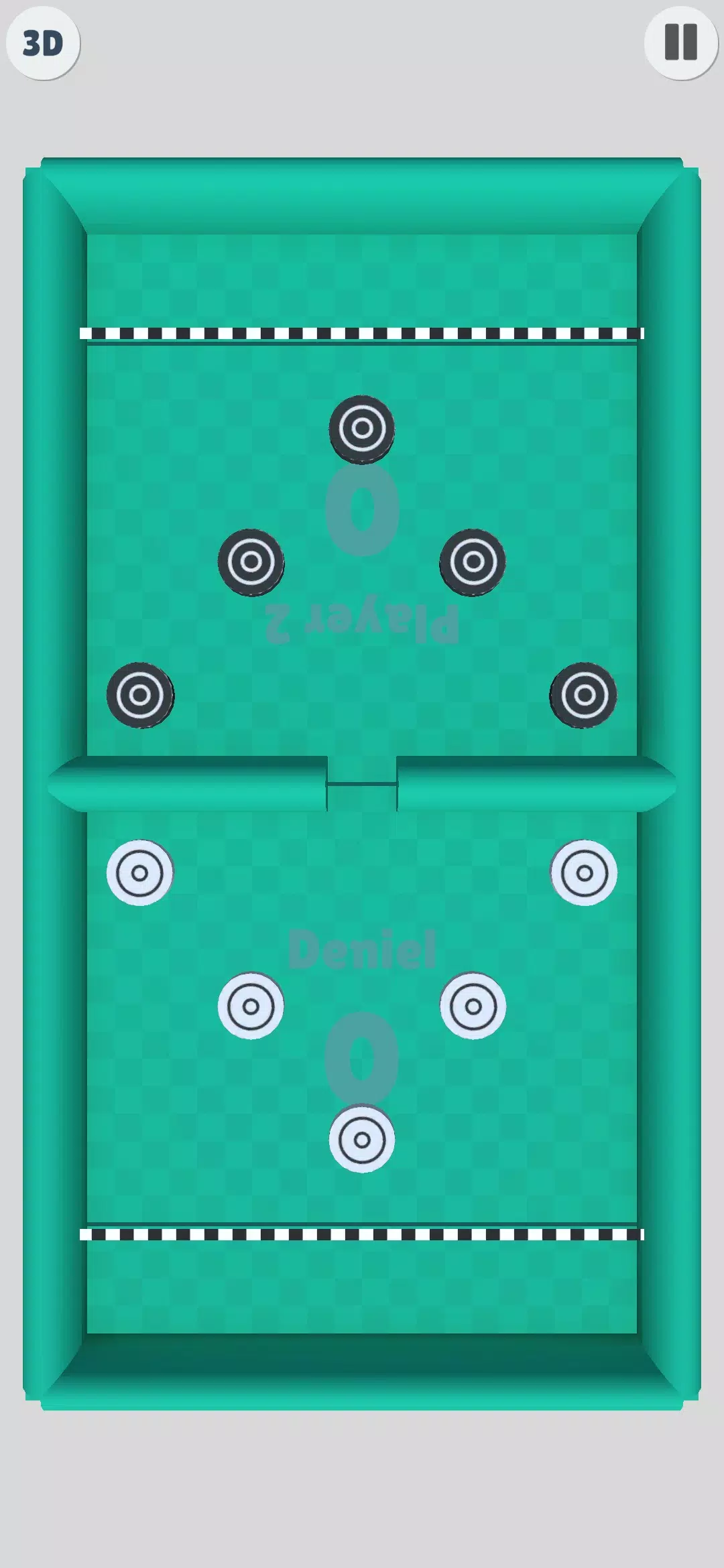 Puck Battle 2 Player Game 스크린샷 2