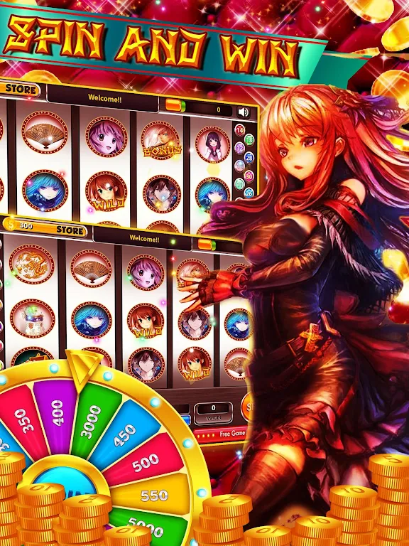 Anime Slots – Tokyo Pokies Schermafbeelding 1