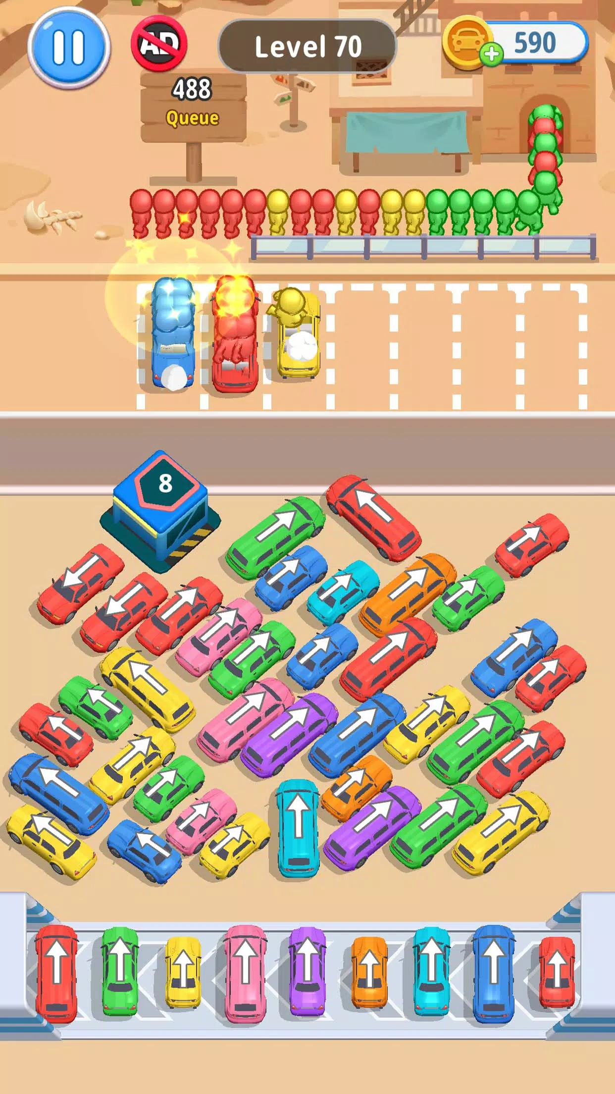 Car Jam Solver Tangkapan skrin 2