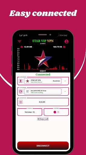 STAR VIP VPN ဖန်သားပြင်ဓာတ်ပုံ 1