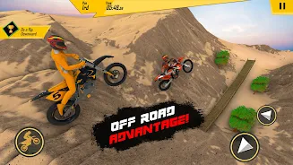 Dirt Bike Stunt Games Скриншот 1