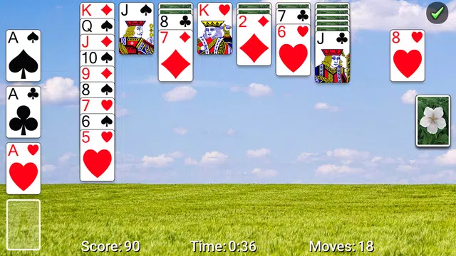 Classic Solitaire NETFLIX Captura de tela 2