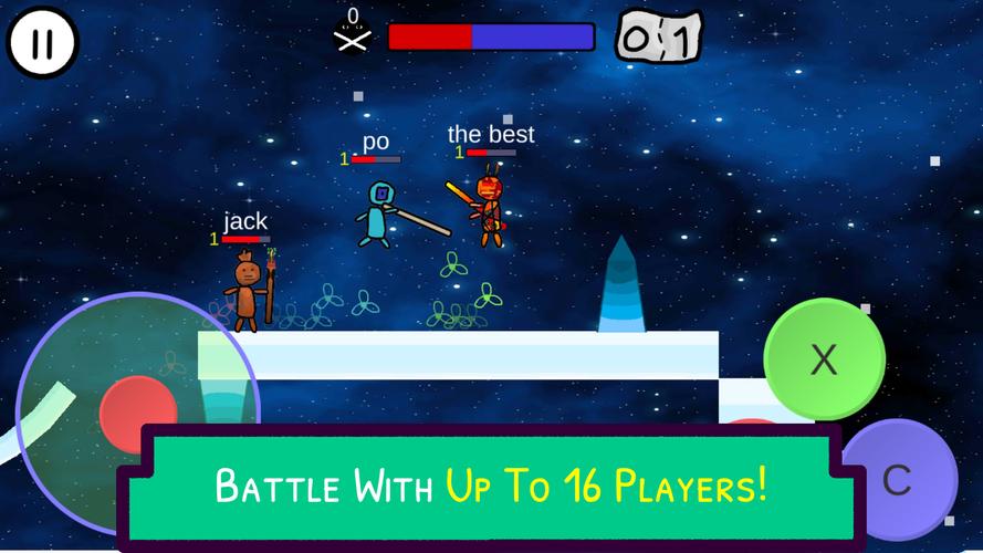 FTB: Stickman Fighting PVP Capture d'écran 2