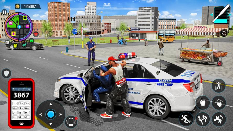 Gangster Mafia City Crime Game Captura de tela 2