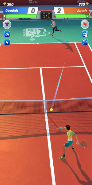 Tennis Clash: Multiplayer Game Tangkapan skrin 1