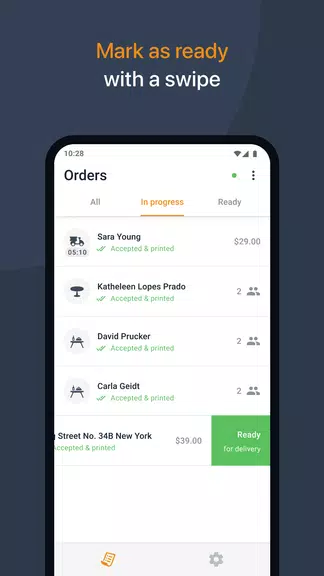 Schermata Restaurant Order-Taking App 2