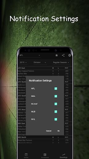 Dofu Live Stream for NFL, NBA, NCAAF, MLB, NHL Schermafbeelding 0
