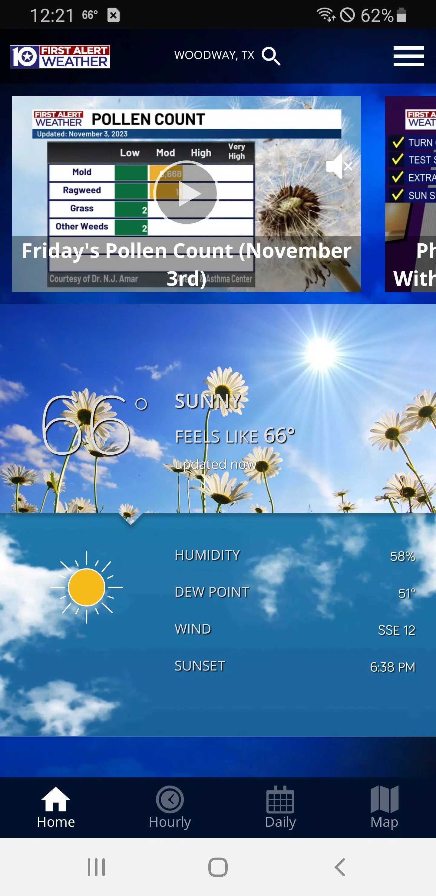 KWTX Weather Captura de pantalla 0