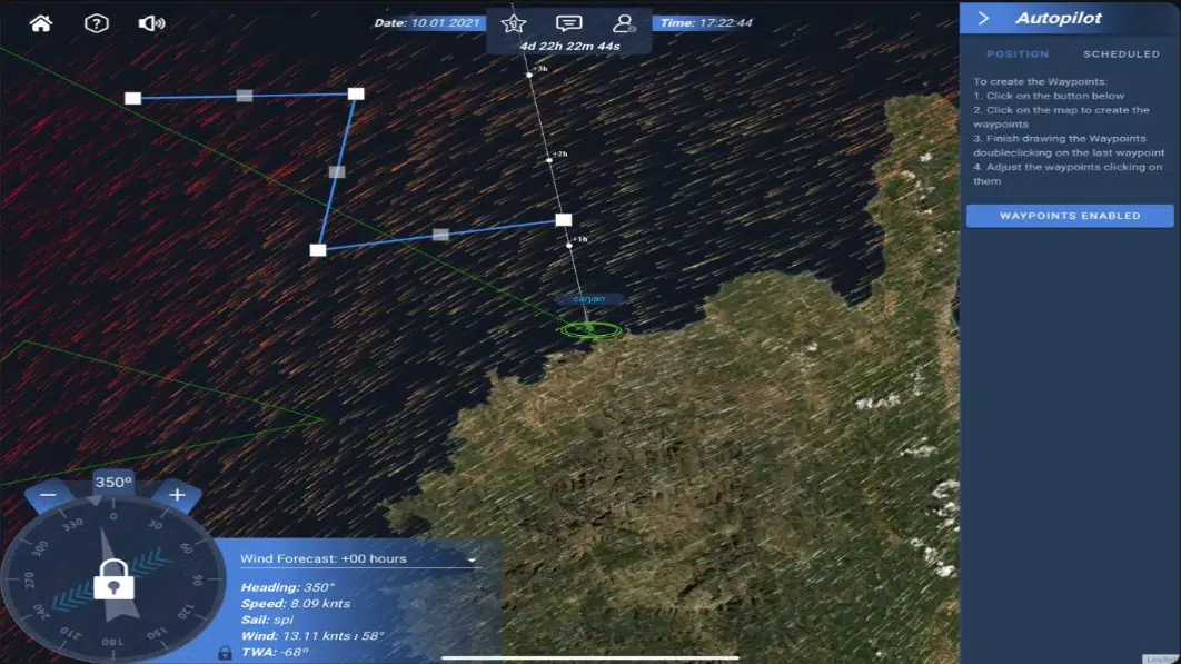 Schermata Realsail 2