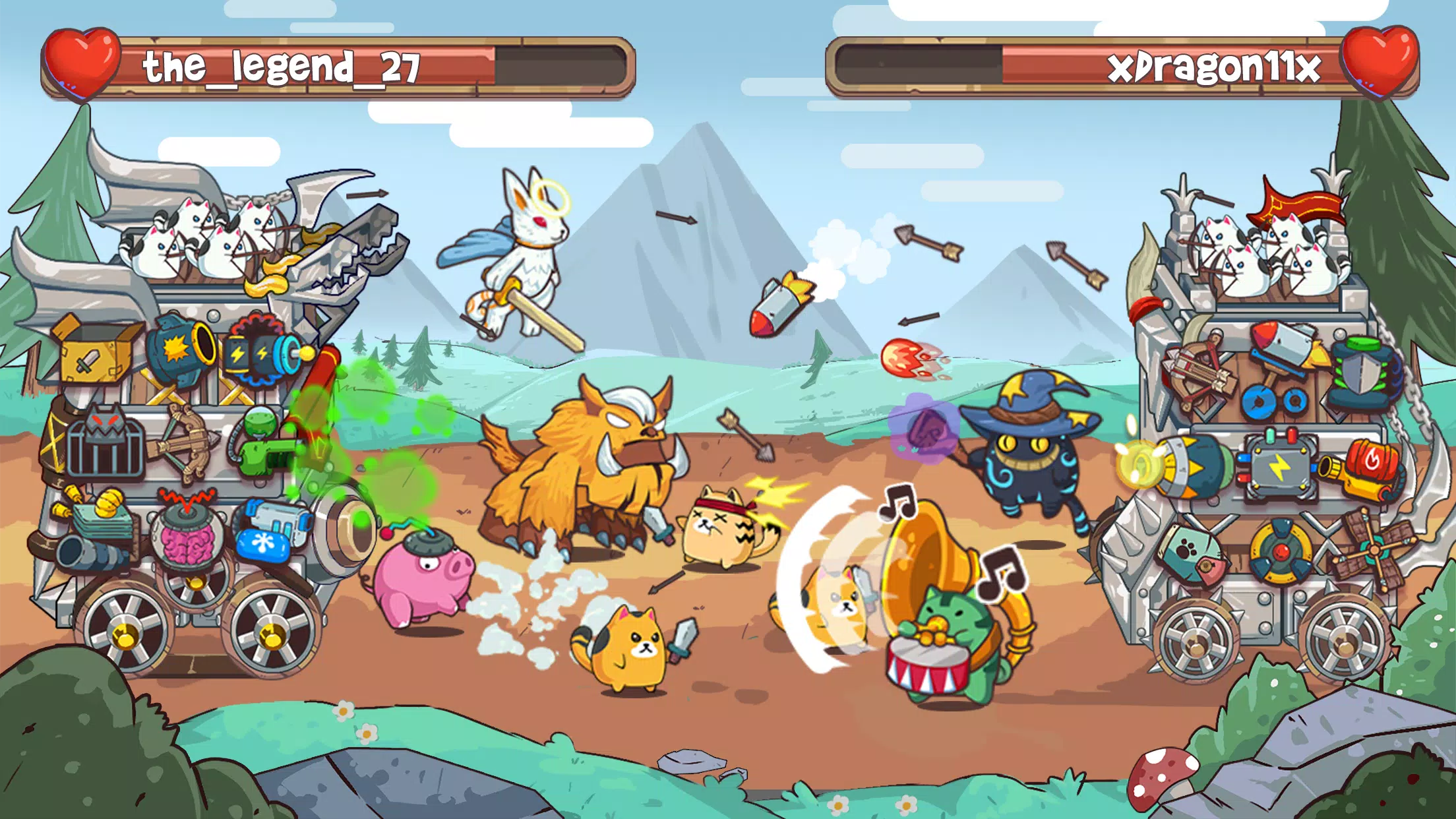 CatnRobot Idle TD: Battle Cat Screenshot 2