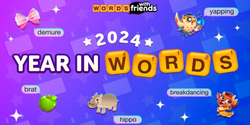 Inihayag ng Words With Friends ang 'Year in Words' nito para sa 2024