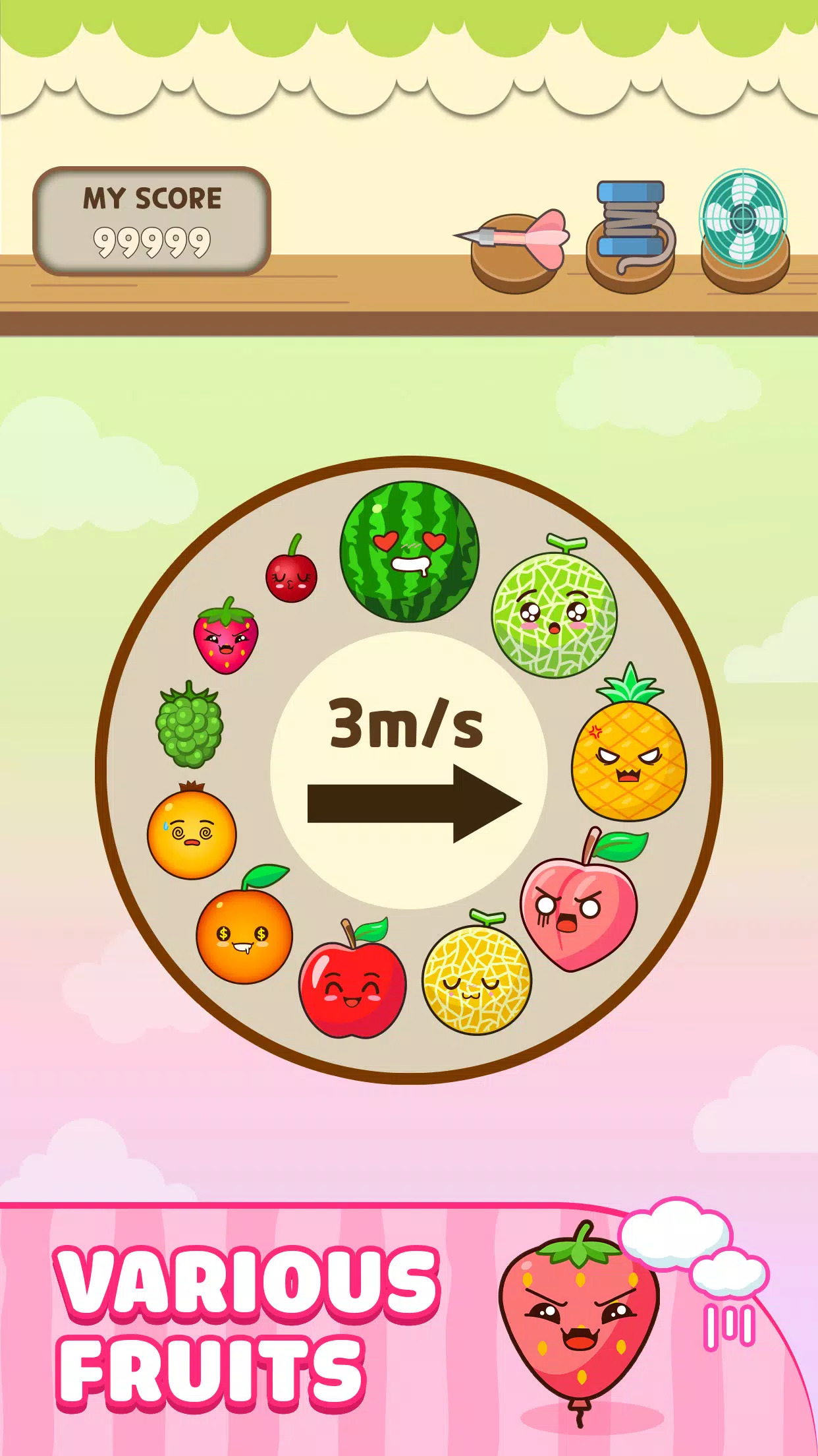 Melon Balloon: Fruit Merge স্ক্রিনশট 3