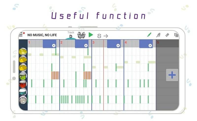 musicLine - Music Composition Screenshot 2