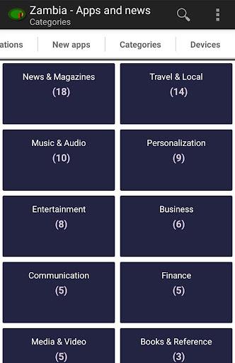 Zambia apps Zrzut ekranu 3