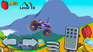 Kids Monster Truck Racing Game স্ক্রিনশট 3