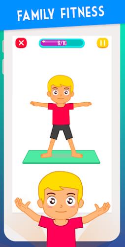 Exercise for Kids at home Tangkapan skrin 3