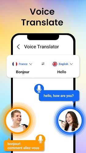 Voice translator all language Capture d'écran 1