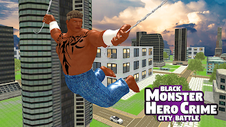 Black Monster Hero City Battle 스크린샷 3