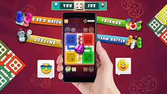 Ludo Online – Live Voice Chat Schermafbeelding 1