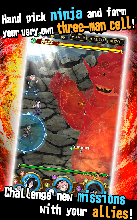 Ultimate Ninja Blazing Capture d'écran 3