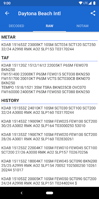 Avia Weather – METAR & TAF Mod應用截圖第2張