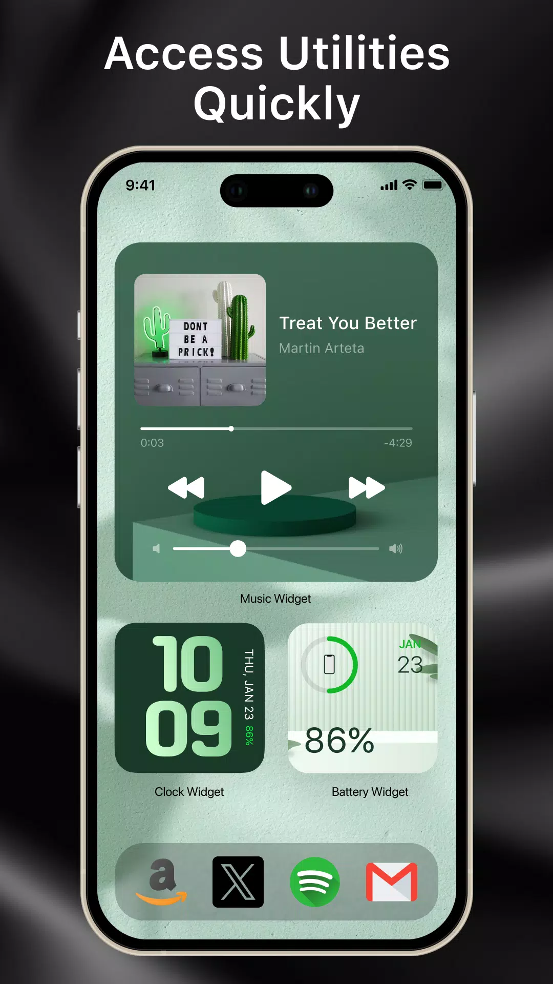 Laka Widgets: Widget OS 18 ภาพหน้าจอ 3