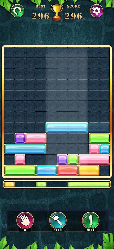 Block Puzzle Jewel Drop Blast Schermafbeelding 1