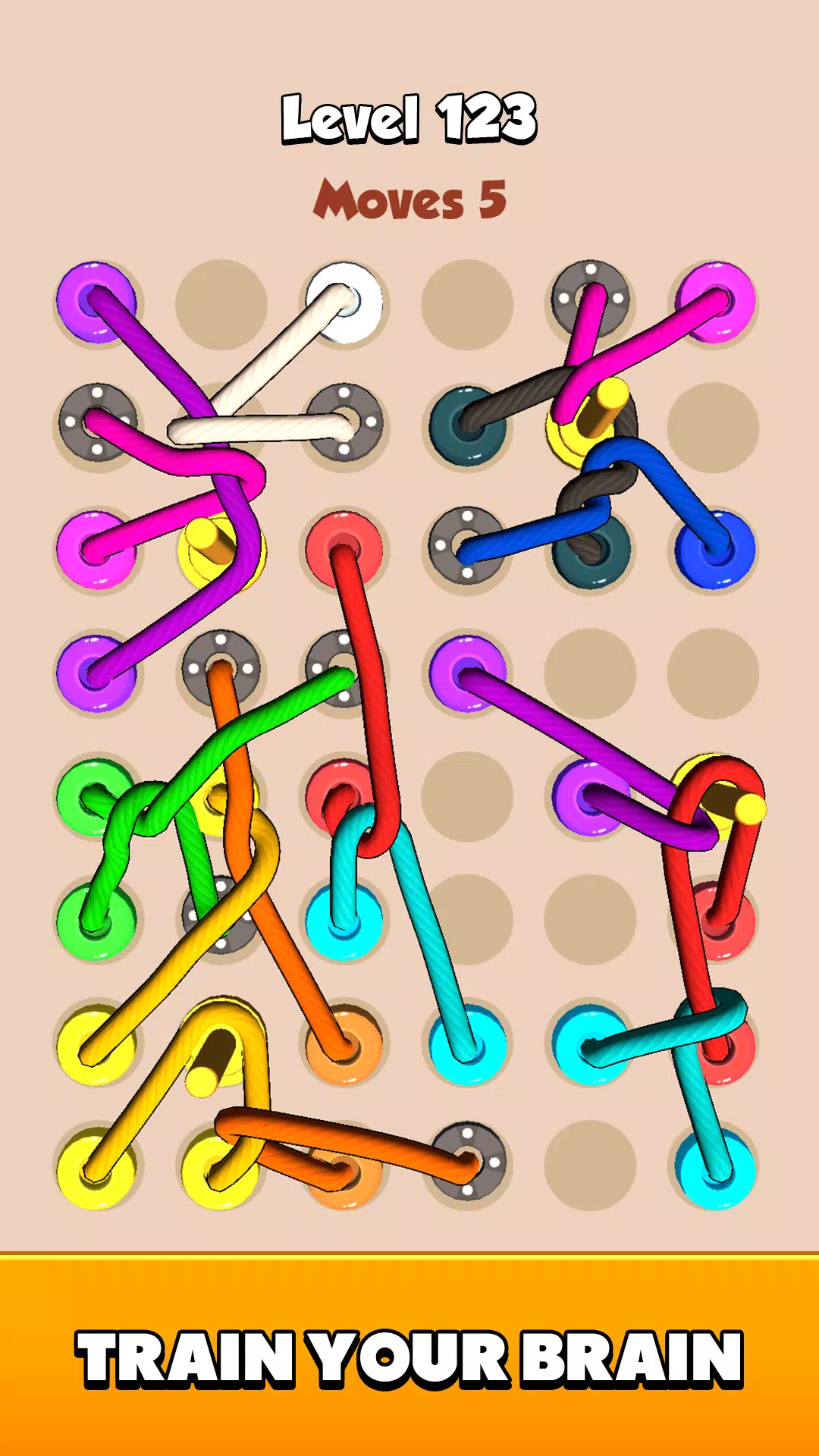 Color Tangled Rope 3D স্ক্রিনশট 2