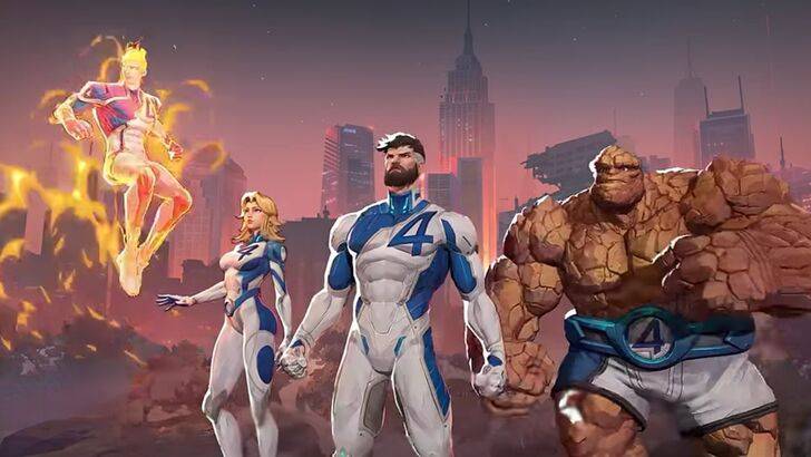 Marvel Rivals Adds Human Torch and The Thing