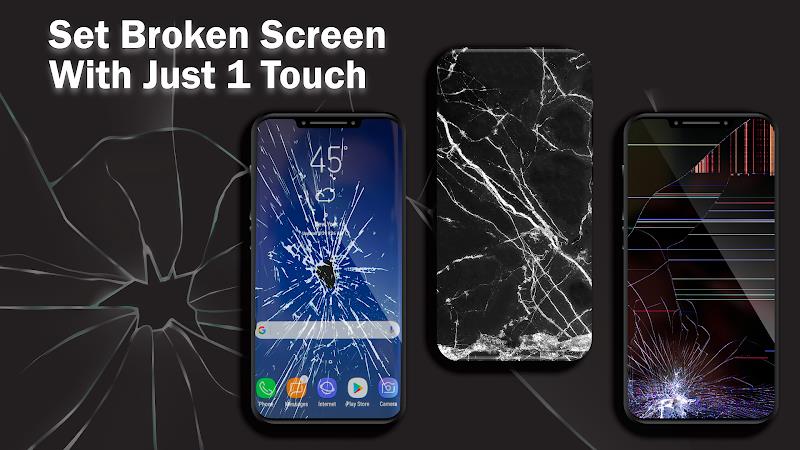 Broken Screen 4K Pranks Funny Capture d'écran 0