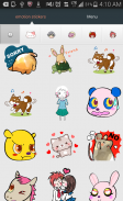 Emoji Stickers for chat Apps Capture d'écran 0