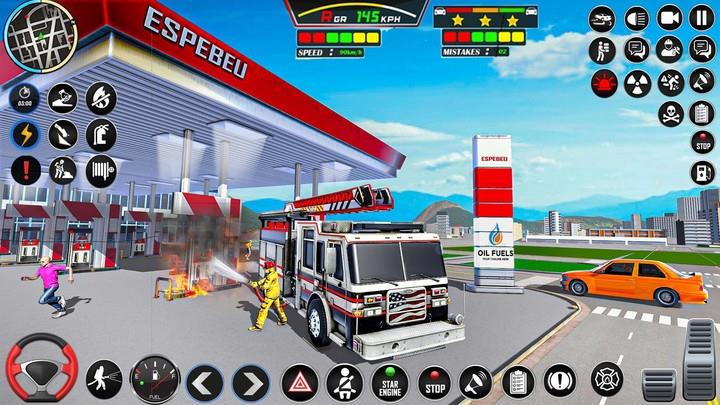 Firefighter: FireTruck Games Ảnh chụp màn hình 3