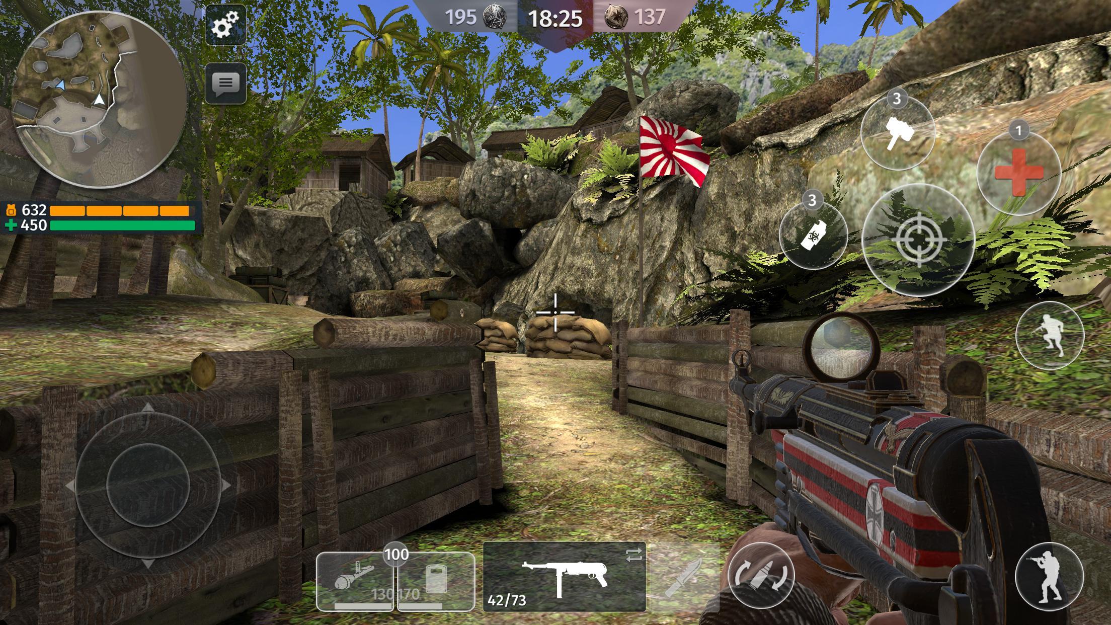 第二次世界大戦 - 銃撃戦 (FPS オンラインゲーム) スクリーンショット 0