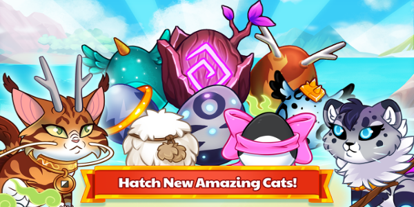 Castle Cats - Idle Hero RPG Tangkapan skrin 1