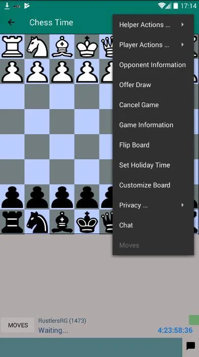 Play Chess Multiplayer-Chess Timer With Friends Tangkapan skrin 3