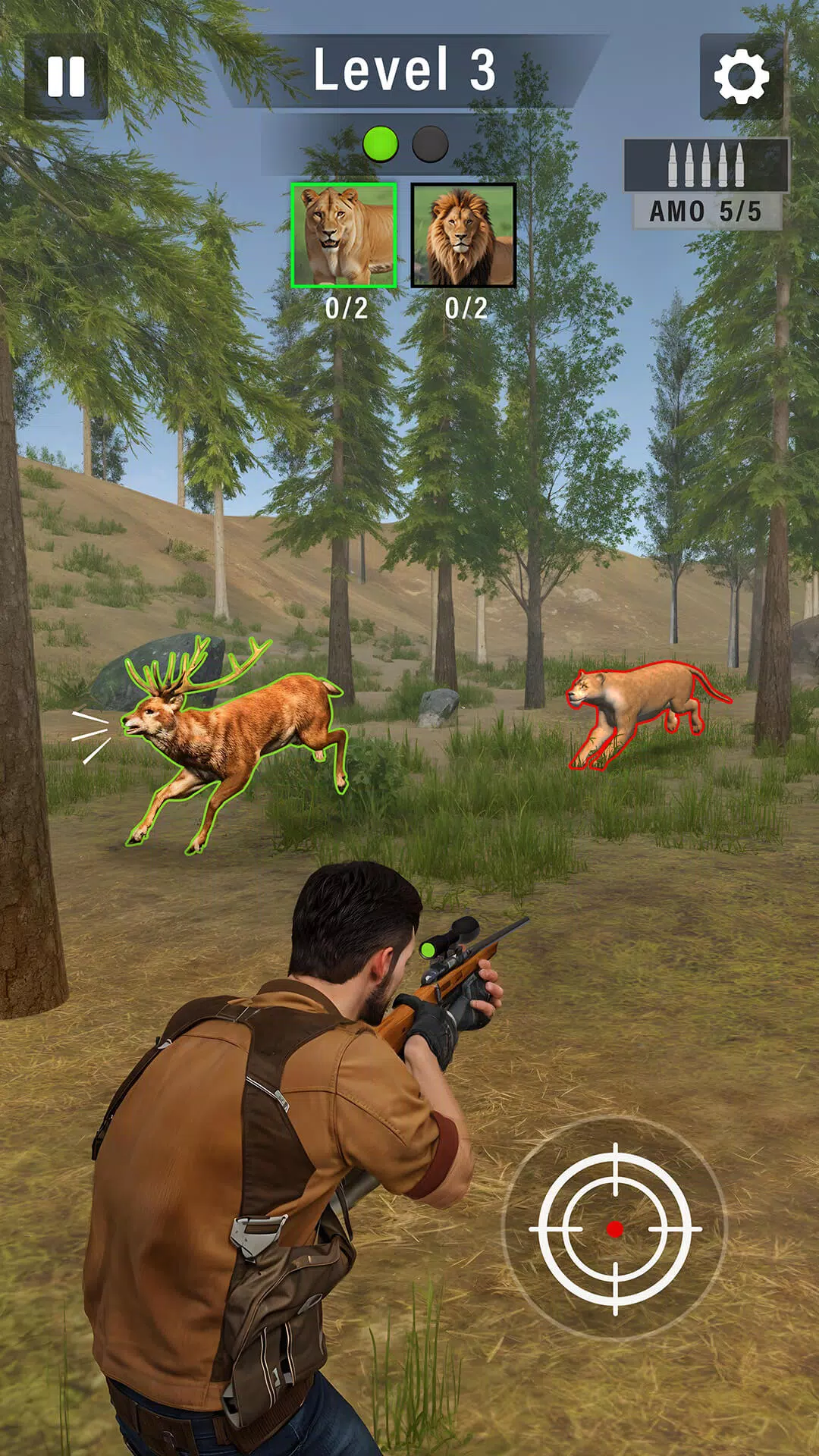 Animal Shooter: Wild Hunt ภาพหน้าจอ 3