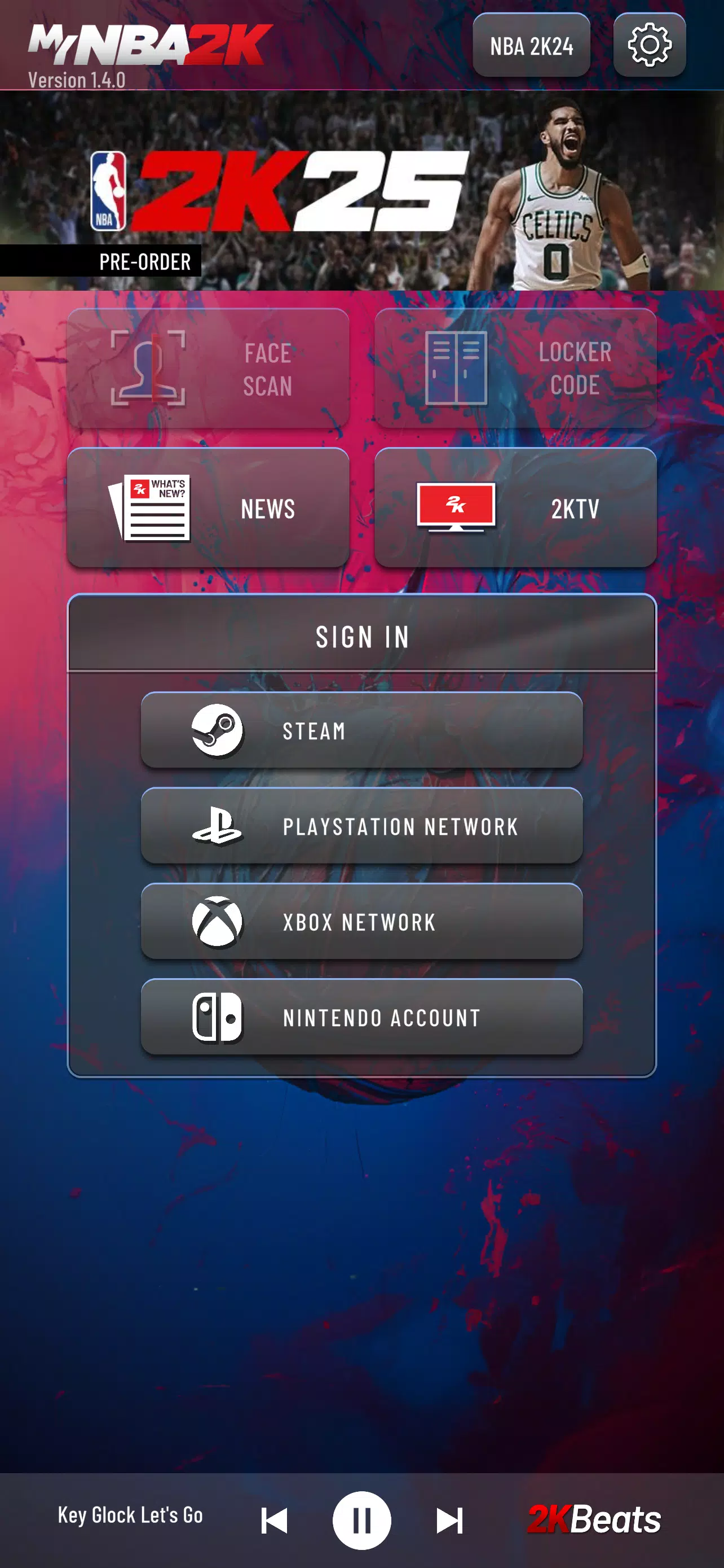 Schermata MyNBA 2K Companion App 3