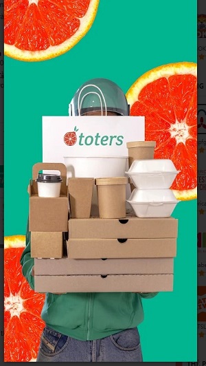 Toters: Food Delivery & More ภาพหน้าจอ 1