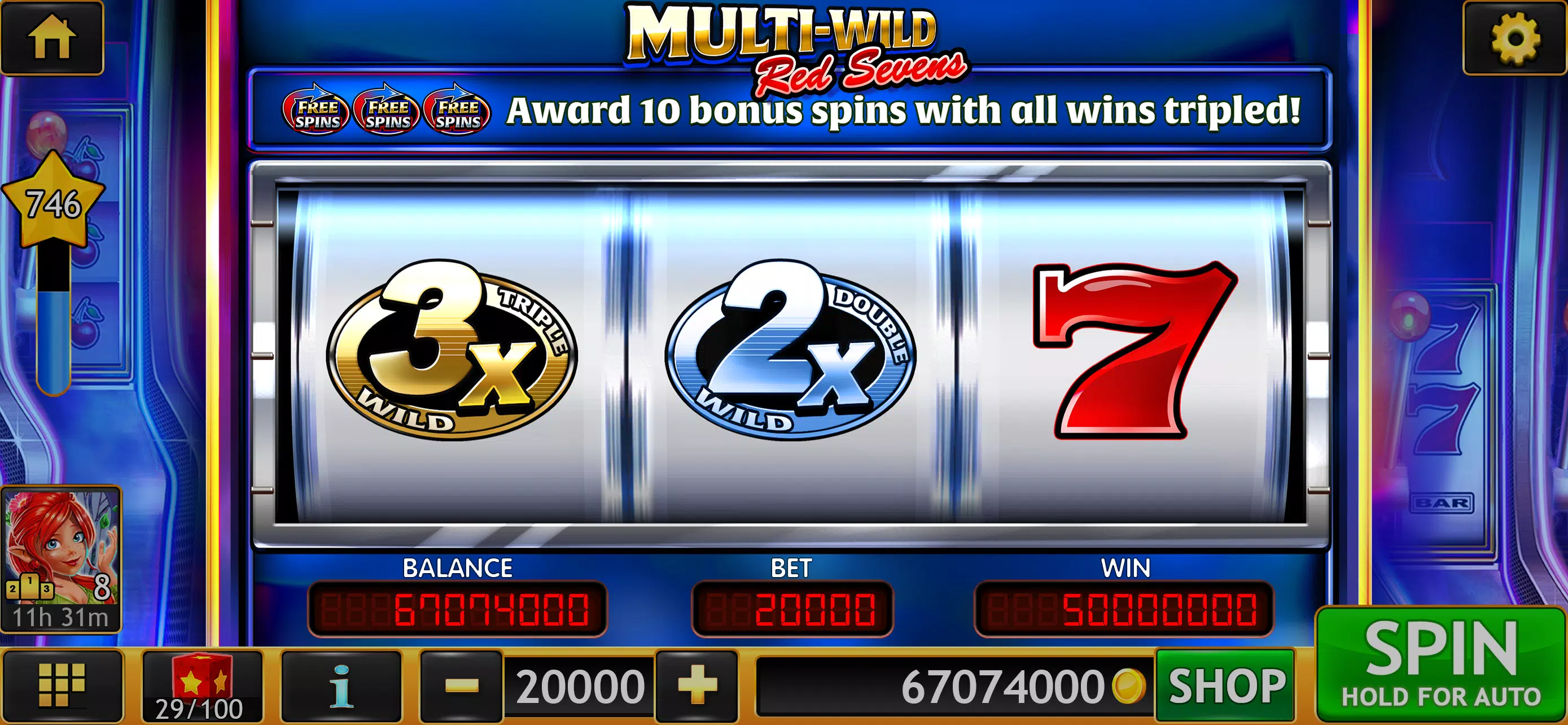 Wild Triple 777 Slots Casino ภาพหน้าจอ 3