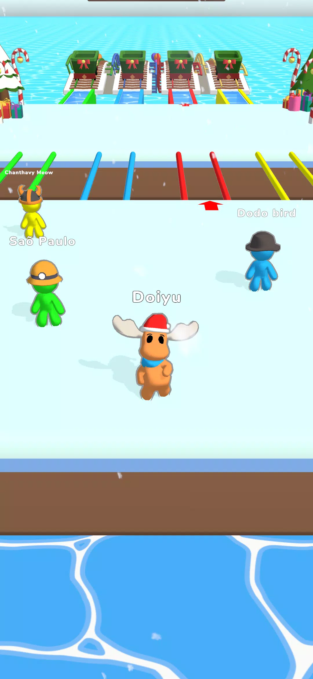 Ice Runner Battle: Snow Race Screenshot 0